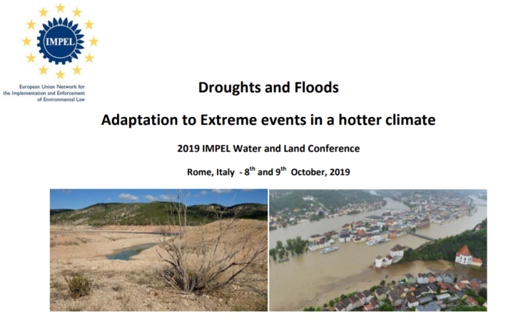 Logo conferenza IMPEL ottobre 2019